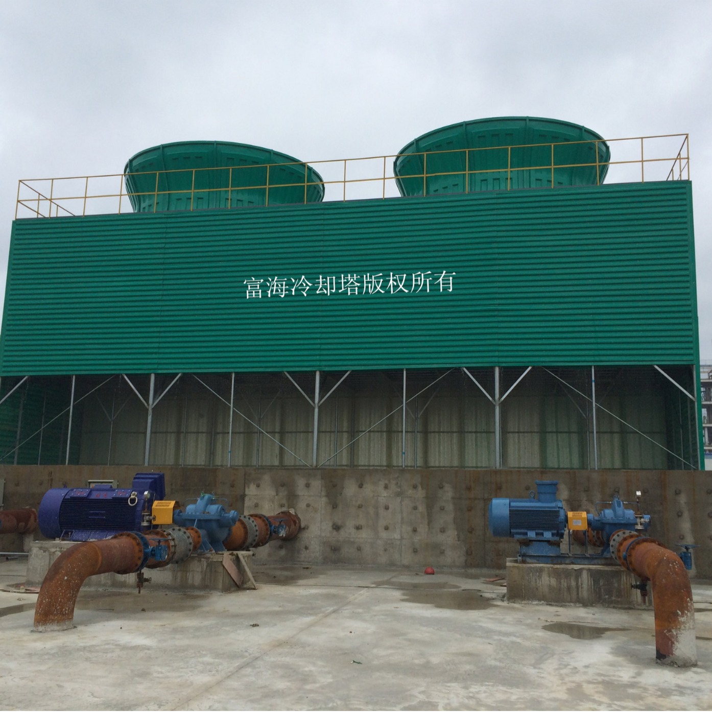 供应方形喷雾冷却塔 无填料冷却塔 蒸发式喷雾冷却塔 降温冷水塔