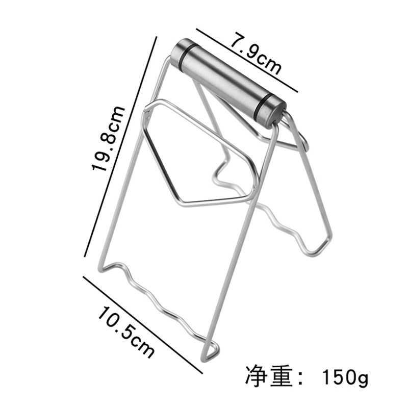 304 abrazadera de bandeja