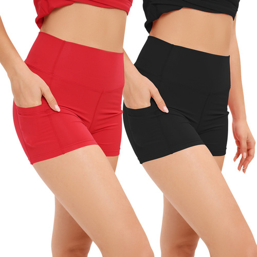 Quick-drying, high-elastic, cool sports hip-lifting yoga pants for women, sexy fitness shorts, leggings, summer cross-border wholesale