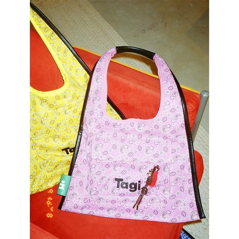 Tagi.夏季hobo边边大容量通勤边边肩包帆布包手拎包女|undefined