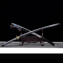 龙泉市侍诚刀剑一体锻打日式指挥刀唐横刀户外刀具冷兵器未开刃