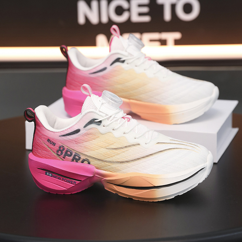 Chitu 8pro zapatos para correr para niños primavera nuevo estilo malla transpirable zapatos deportivos para niños zapatos para correr antideslizantes y amortiguadores para niñas