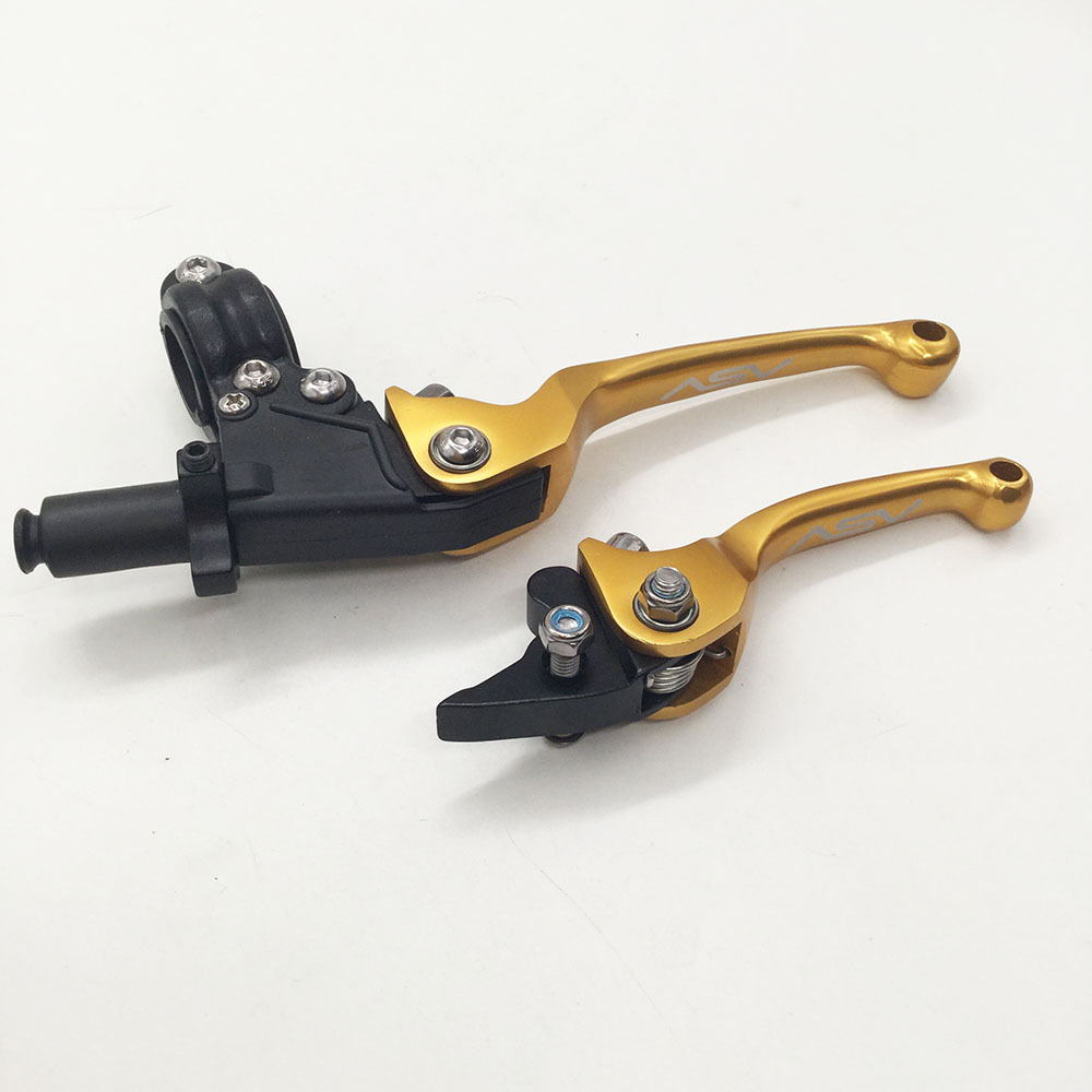 Cross-Border Hot-Selling Motorcycle Modification Parts Off-Road Vehicle Asv Brake Handle Foldable Brake Clutch Lever