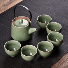 陶瓷茶杯青瓷茶具套裝家用簡約泡茶壺子茶盤整套功夫茶具批發批發