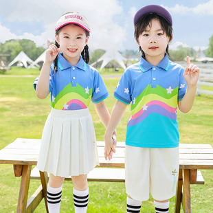 Kindergarten clothing primary school uniforms summer new children British style class clothing performance clothing collective clothing wholesale