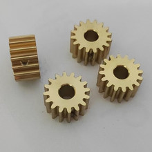 不锈钢齿轮微型步进电机铜齿耐磨平面直齿轮可配1模齿条使用