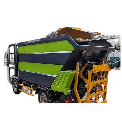 electric four-wheel garbage transporter, Elektrik zibil maşınları