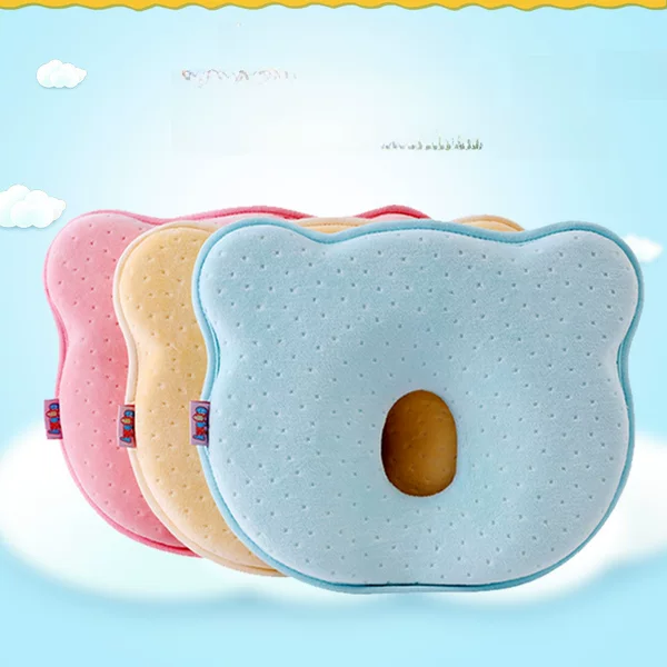 Cute Bear Baby Pillow, Anti-Head Misalignment Shaping Pillow, Baby Pillow, Children's Pillow, Sleep Head Shape Correction