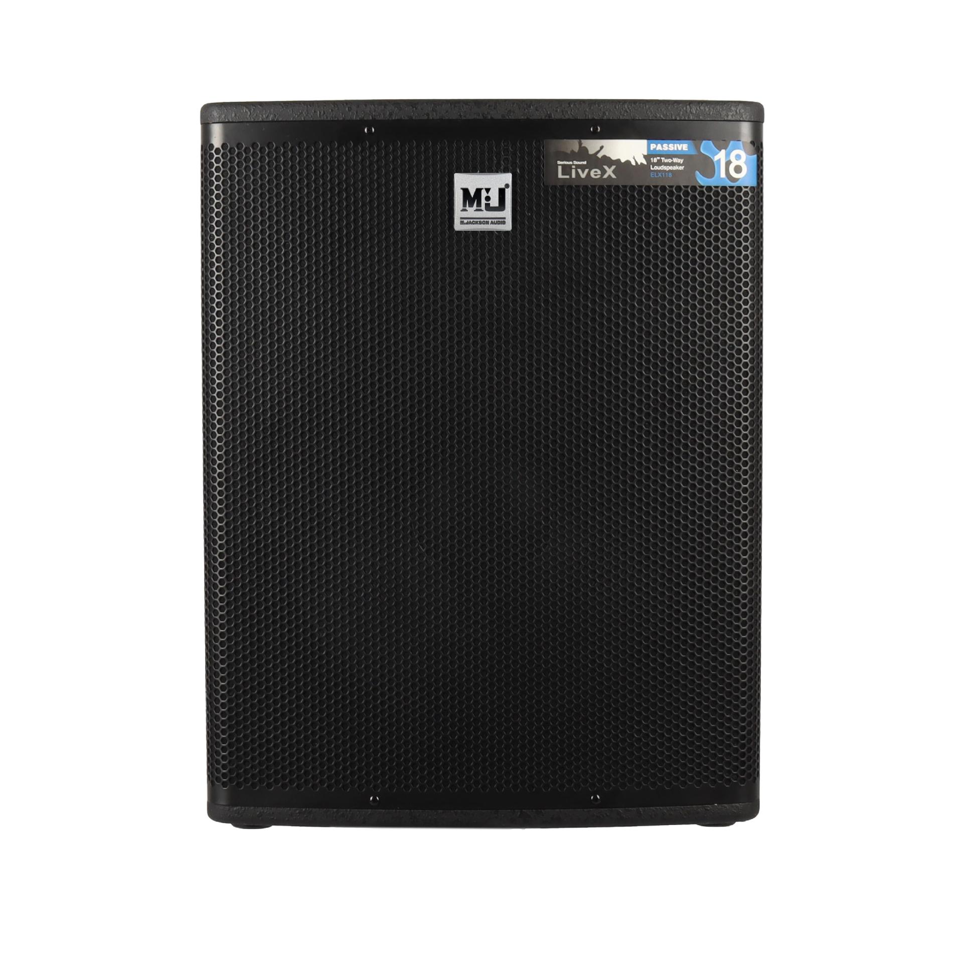 Altavoces de monitoreo de estudio de 18 pulgadas de audio profesional escenario altavoces DJ fábrica directa ELX118