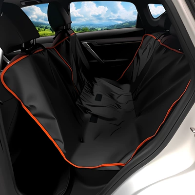 Cross-Border Car Seat Back Seat Waterproof and Dirt-Proof Pet Mat, Universal New Model Pet Car Mat, Thickened Waterproof for Back Seat (Multi-function pad) - c-789a-car-pet-pad