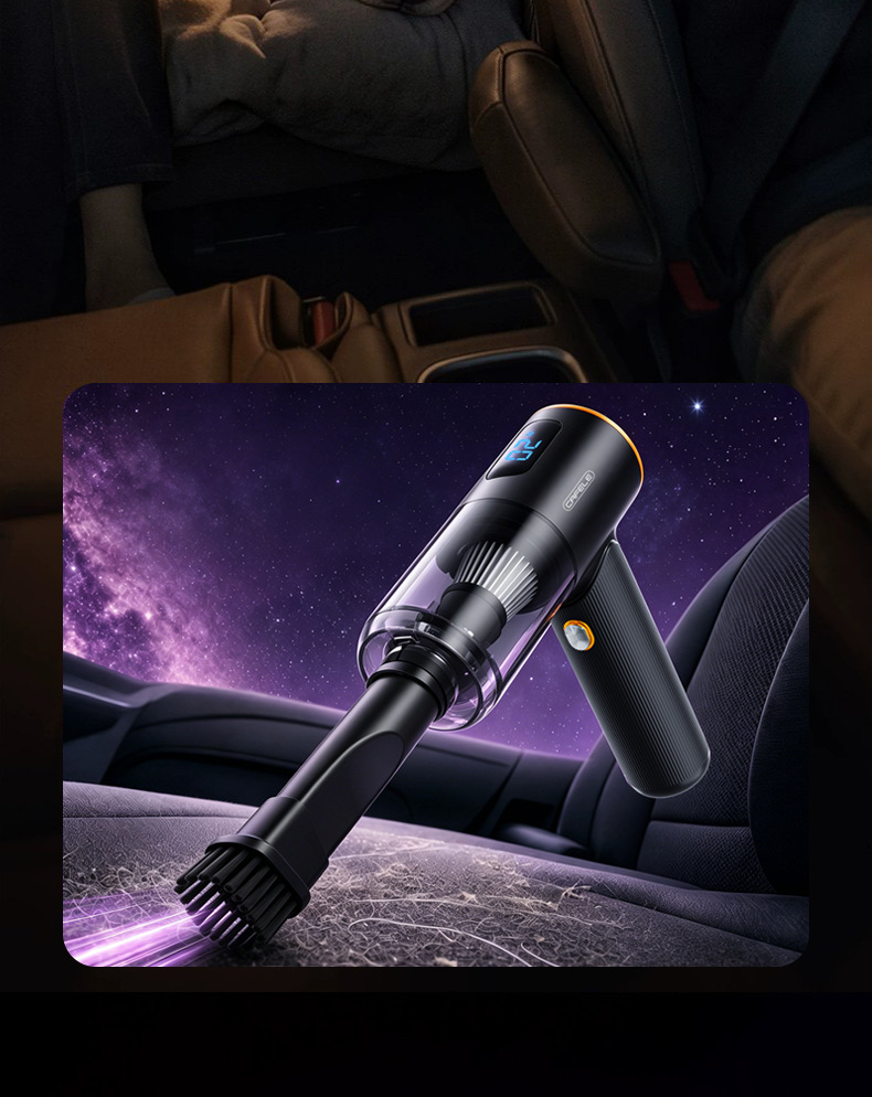 2026 New Model Wireless Car Vacuum Cleaner Portable High Suction Household Dust Remover Multifunctional Handheld Vacuum Cleaner