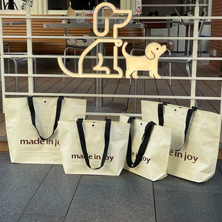 高级服装店手提袋编织袋子装衣服用女装大背包装礼品塑料定制logo