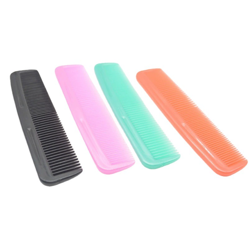 Оптовая Пластиковая Расческа Портативная Расческа с двумя головками Грубые и тонкие зубы Парикмахерская Маленькая Расческа Двойные Зубы Двойная Расческа Для Путешествий Отель