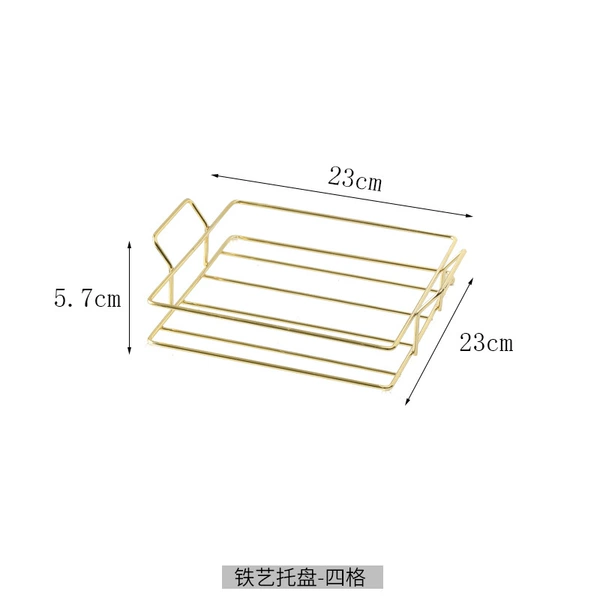 Four -grid metal frame