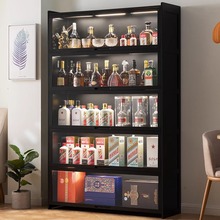 酒柜红酒架客厅酒柜摆件斜放多层家用红酒柜架子置物架简易酒架