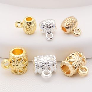 18K����ɫ�U����diy�ֹ������ִ����鴮��������U�յ����n��