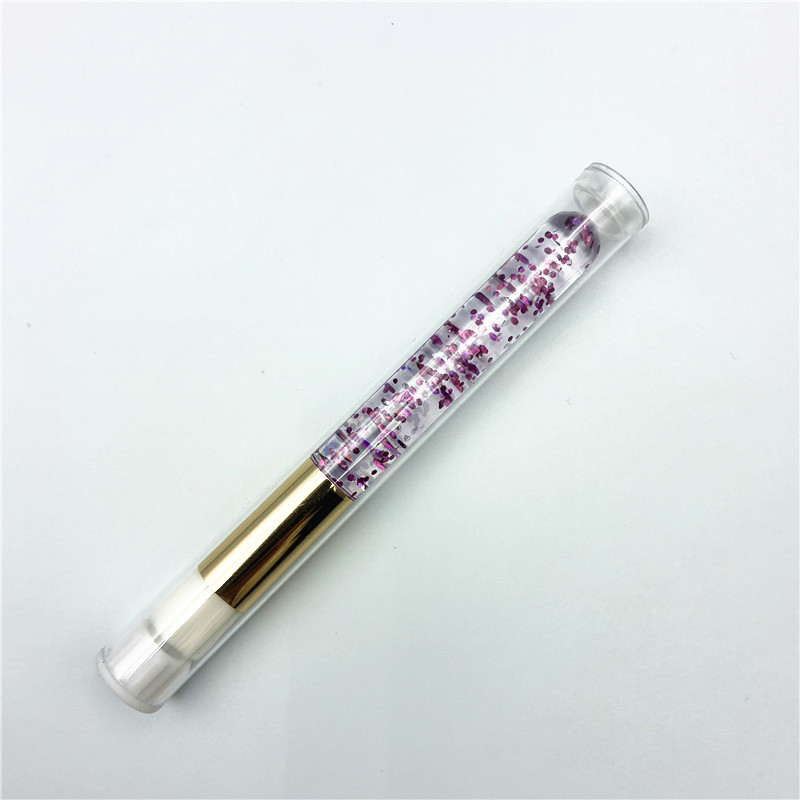 Nuevo injerto mousse de pestañas cepillo de limpieza de nariz plana herramienta de limpieza lateral blackhead eliminación nariz portátil cepillo de lavado image 22
