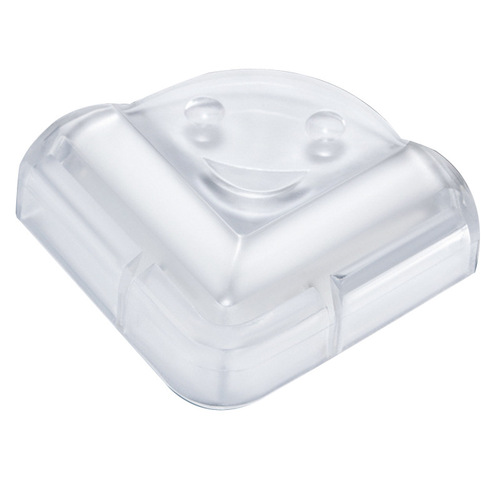 Corner Protection Transparent Soft Silicone Child's Table Glass Coffee Table Corner Guard Scratch Guard 90 Degree Protection Cover
