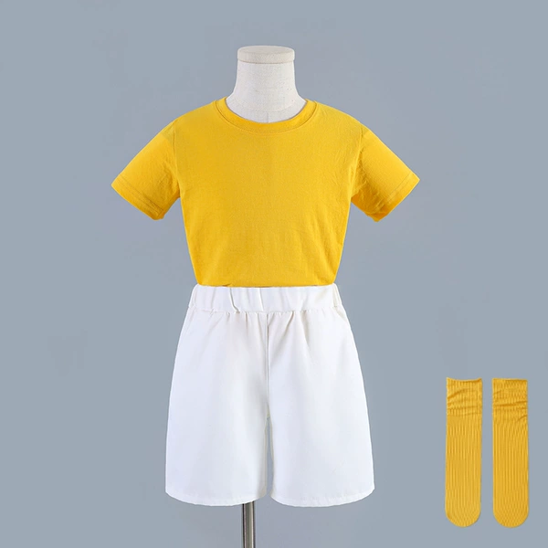 Ginger shorts, socks, with short sleeve