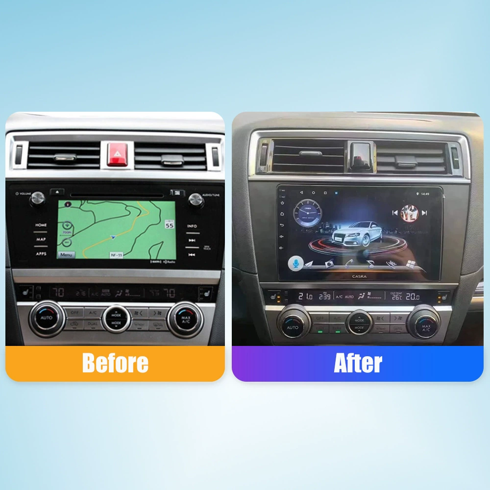 Подходит для Subaru Legacy/Outback 2015-2018 Android-автомобильная навигация GPS с камерой заднего вида, всё-в-одном