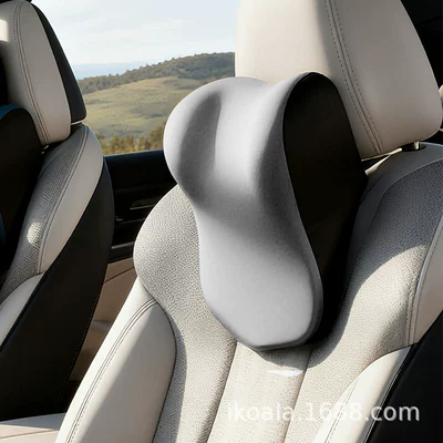 Headrest neck pillow car car cervical - grey