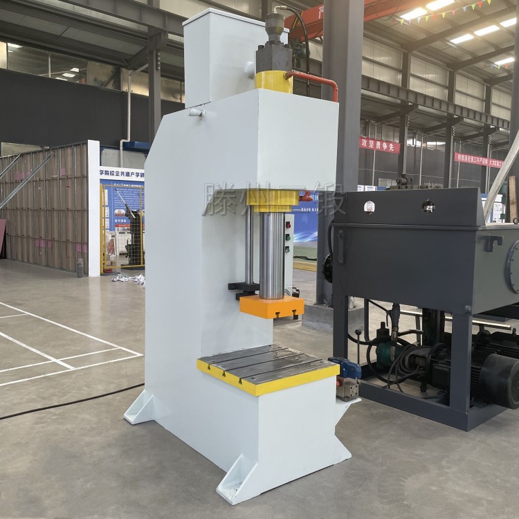 厂家直销YQ41-100T单柱液压机 加大台面轴类校直油压机床