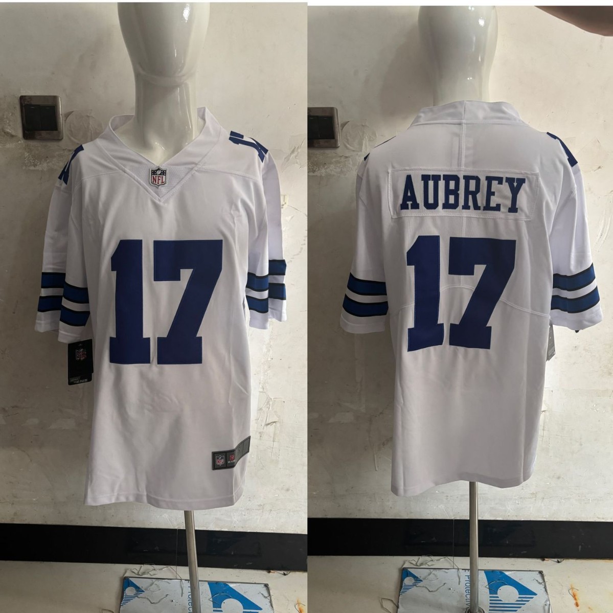2026 NFL short-sleeved jerseys, cowboy team, first and second generation embroidered, available for cross-border trade.