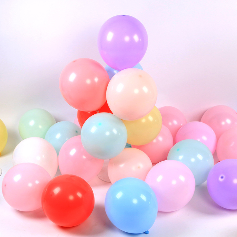 12-pulgadas 2,8G látex macaron globo fiesta de cumpleaños globo decoración de la habitación de la boda color caramelo globo al por mayor