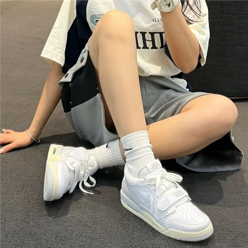 莆田靴ピュアオリジナル AJ312 男性と女性の靴カップルスタイル第一層牛革スポーツバスケットボールシューズ工場直販|undefined