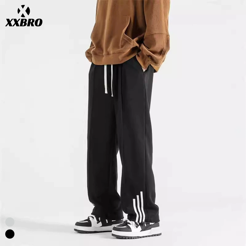 Мужская одежда xxbor # американские модные брендовые мужские спортивные штаны свободные и удобные штаны с девятью точками Мужские штаны Joker