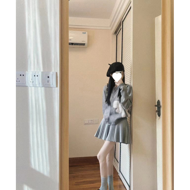 早秋女装2025搭配一整套茶系穿搭梨型身材独特炸街时尚套装小个子|undefined