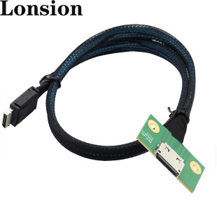 PCIE Oculink SFF 8611 4I 42P�DSFF-8612 4Iĸ�����������D�Q��