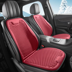 Car seat cushion for all seasons, suitable for cars, trucks, and vans, single seat, breathable, comfortable, non-slip, for driver and passenger seats