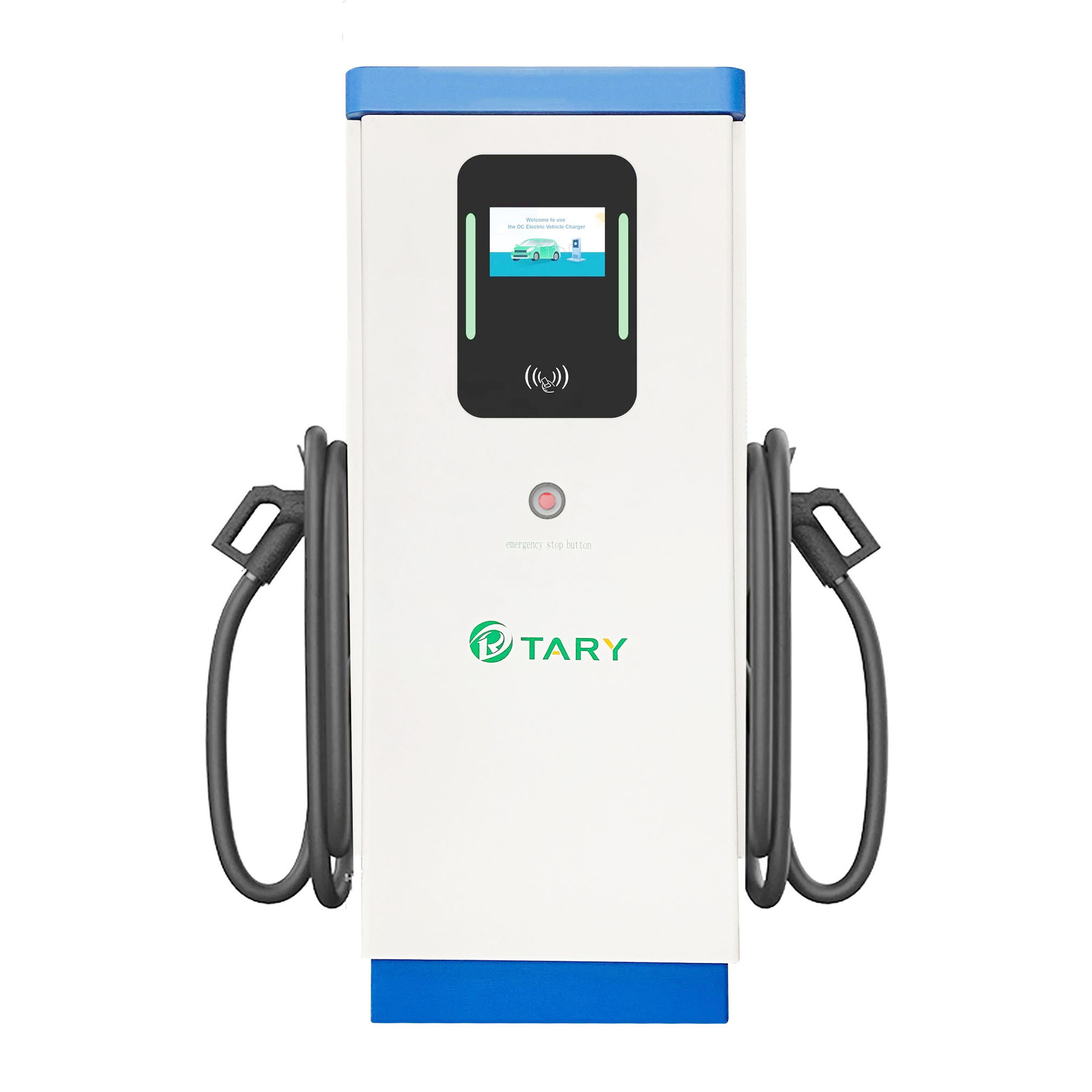 直流落地式双枪国标120kw新能源电动汽车充电桩OCPP