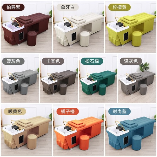 Head therapy shampoo bed, barber shop special hair salon, beauty moxibustion fumigation bed, Thai massage spa bed, ear picking bed