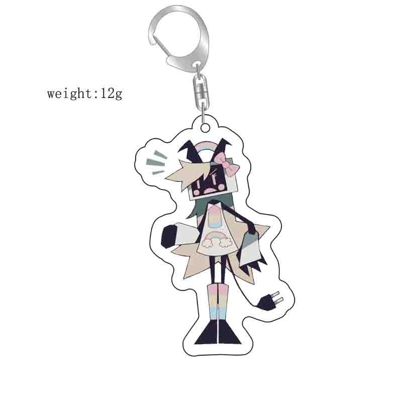 動漫周邊 Fundamental Paper Education行為基準 亞克力鑰匙扣