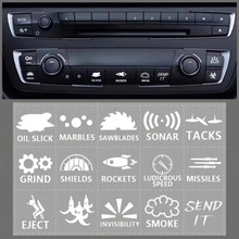 P 75629 Car console decorative sticker �п�̨װ����ֽ