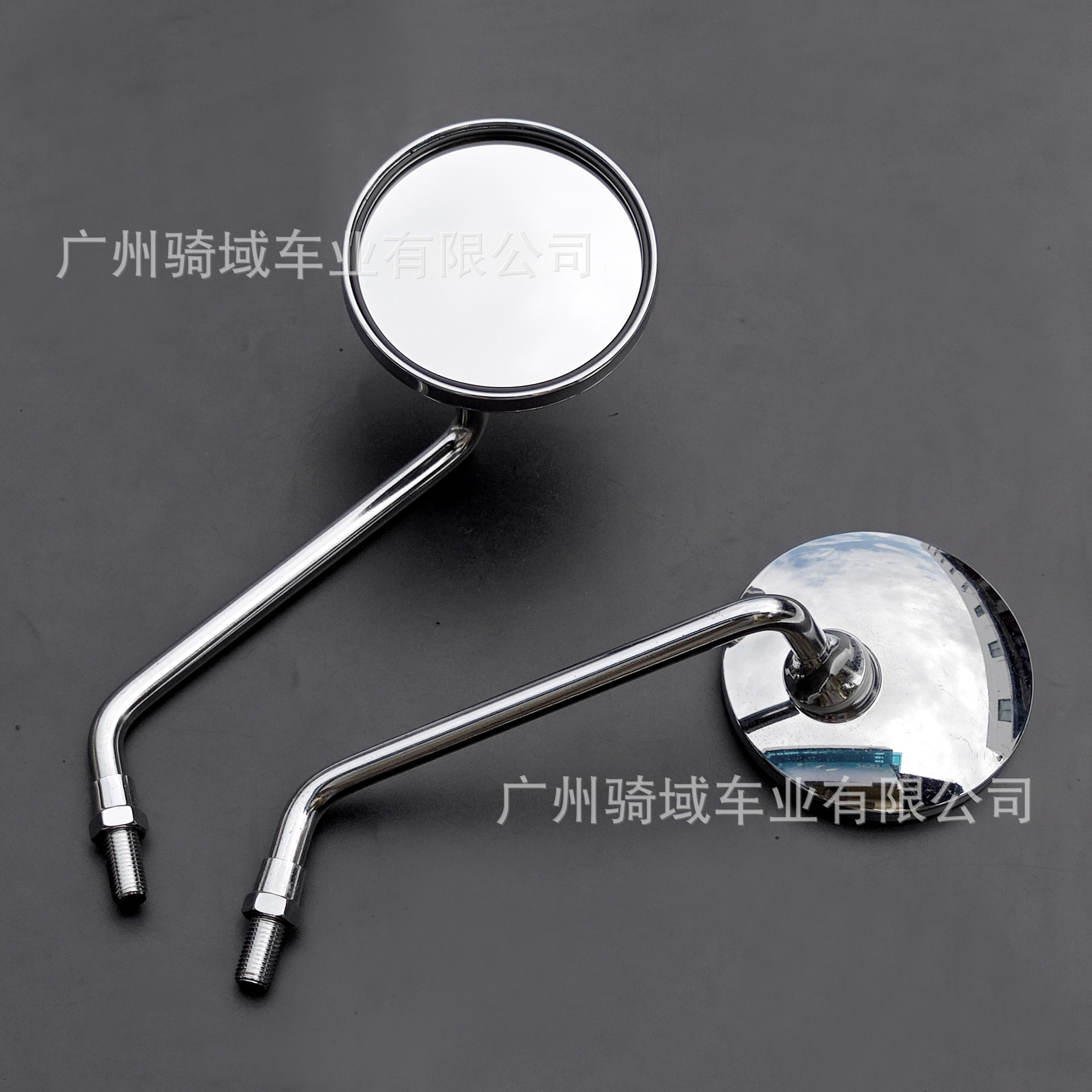 Cross-border motorcycle modification wide-angle rearview mirror, large round mirror, universal reflector for electric vehicles, reversing mirror
