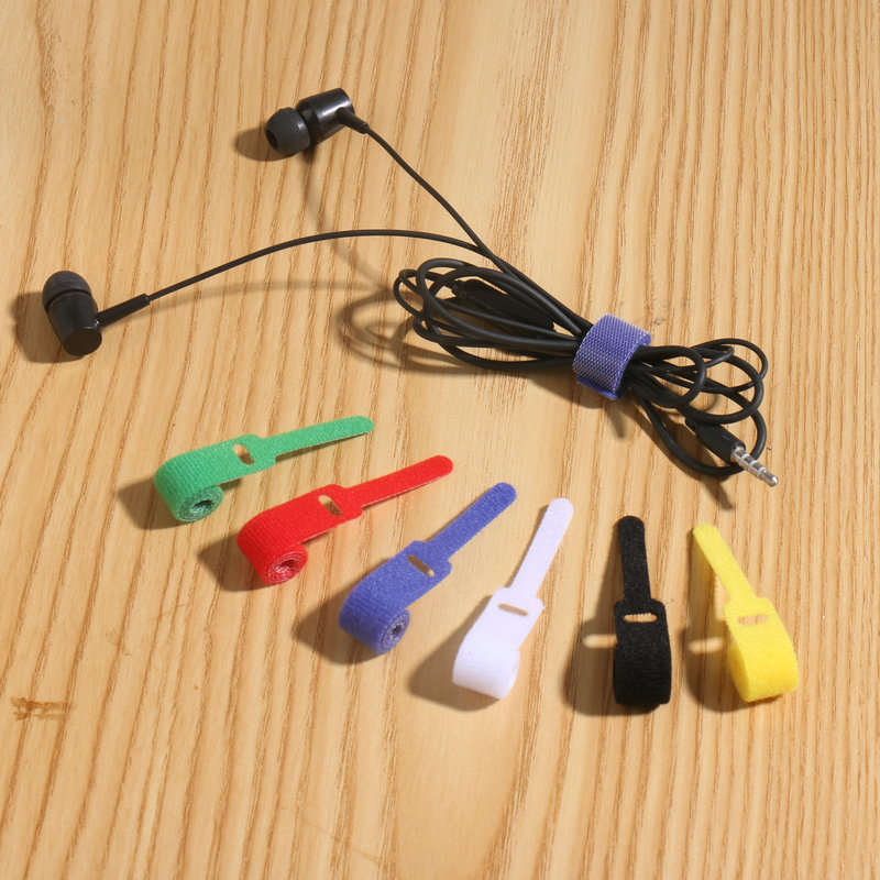 魔术贴电线固定理线器耳机充电数据线收纳集线网线绑线器整理扎带