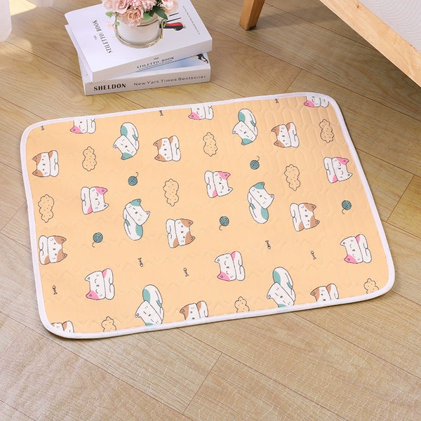 Orange cat latex pad
