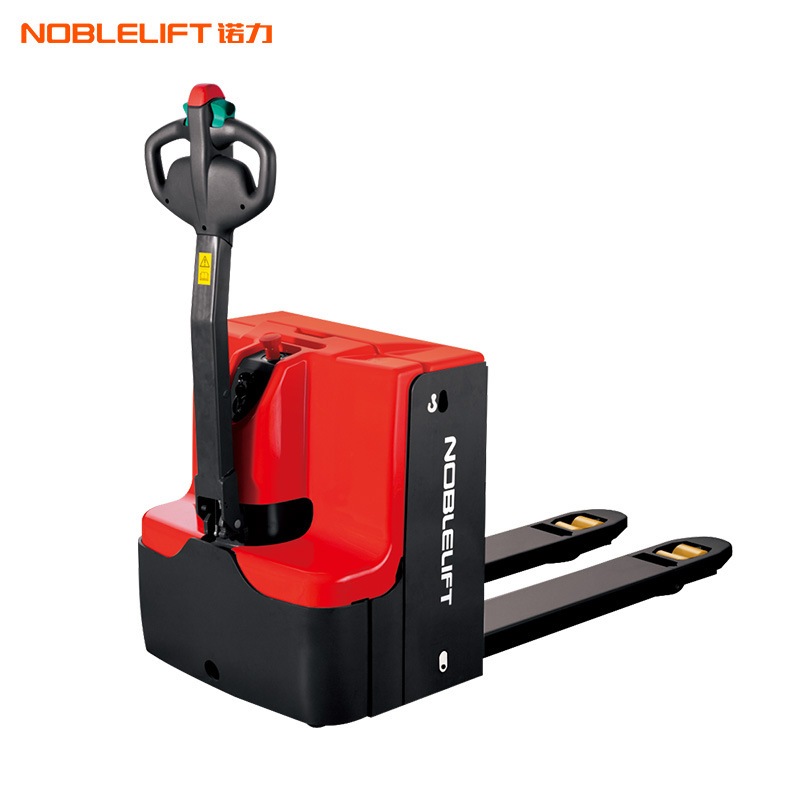 诺力电动叉车全电动托盘搬运车长手柄步行式电动地牛液压升降铲车