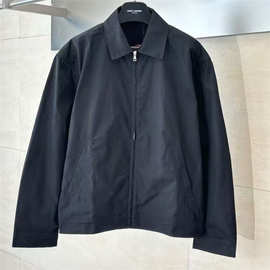 毒家正确版过验版24ss早秋经典字母压花小标织带夹克外套