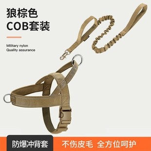 Dog Leash Harness Vest-Style Pet Walking Leash for Small to Medium-Sized Shiba Inu, French Bulldog, Corgi, and Other Dogs