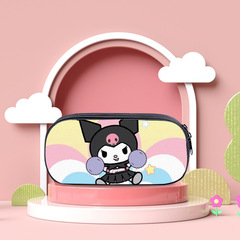 新款庫洛米文具用品小學兒童卡通筆袋可愛便攜大容量文具盒批發