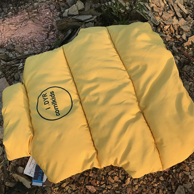 2024 ropa para niños nueva ropa para niños bebés niños y niñas Chaleco de cuello de pie ropa exterior para niños chaleco cálido Chaleco de algodón para niños