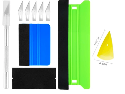 Car cleaning tools suit 8-piece Invisible Car - film-set-10pcs