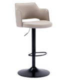 Барный стул для дома, простой итальянский вращающийся стул со спинкой, высокий табурет для кассира, барный стул, подъемный высокий табурет