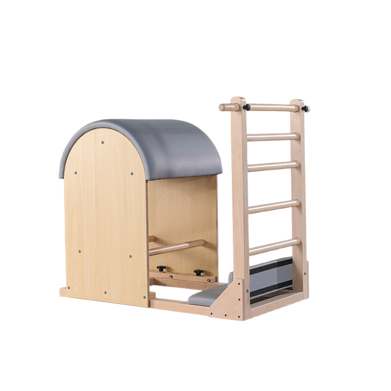 Hogar silla de pedal estable estudio de yoga entrenamiento personal cuerpo equipo de fitness Pilates equipo grande arce cubo de escalera de cinco piezas