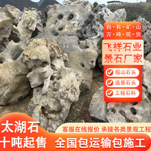 假山石头天然原石鱼池造景石头太湖石景石风景石园林景观石造景石