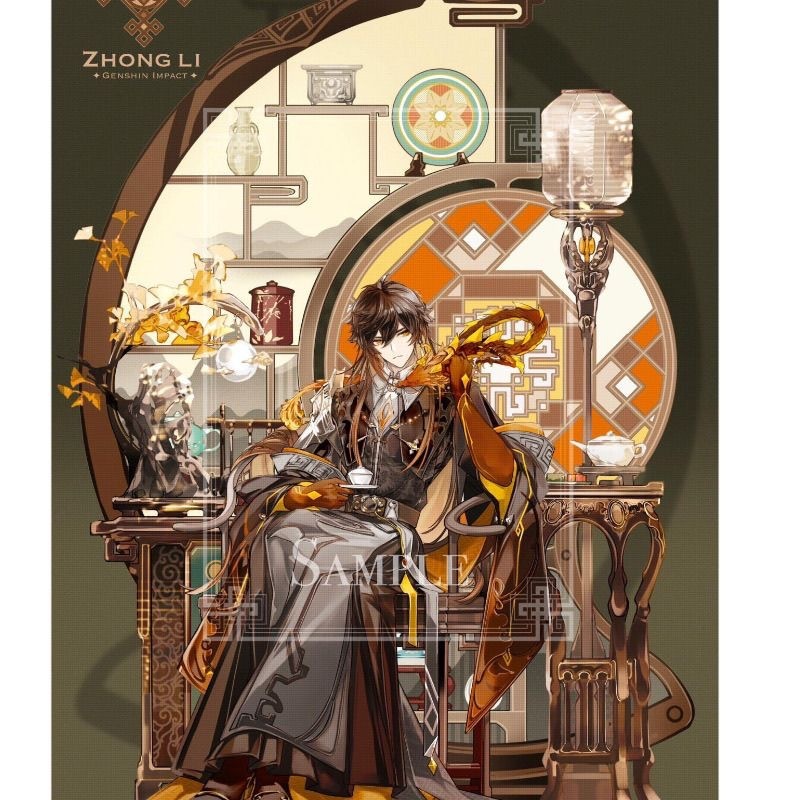 星空鉄道二次元アニメーションゲーム新しい周辺機器高価値飲料月君景源刃スタンドデスクトップ装飾品|undefined